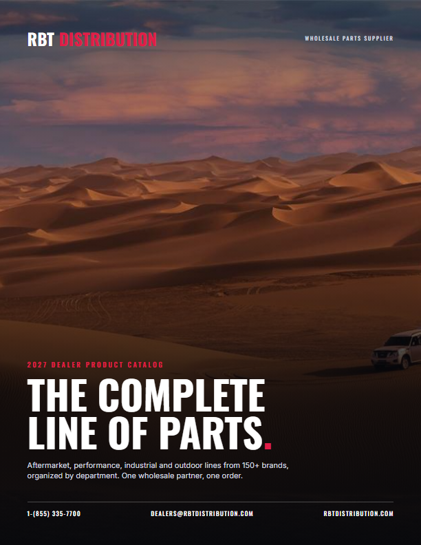 RBT Distribution 2027 Dealer Product Catalog cover