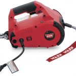 WARN 885000 PullzAll Corded 120V AC Portable Electric Winch with Steel Cable: 1/2 Ton (1,000 lb) Lifting/Pulling Capacity
