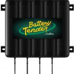 Battery Tender 4-Bank: 12V, 1.25 Amp Battery Charger - 12V Battery Charging Bank with 4 Ports - Simultaneously Charges and Maintains Up to Four Batteries - 022-0148-DL-WH