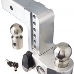Weigh Safe WS6-2.5 Adjustable Ball Mount with 6" Drop and 2.5" Shank