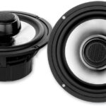 Aquatic AV AQ-SPK6.5-4HS Silver 6.5" Harley Waterproof Speakers with Adjustable Tweeters