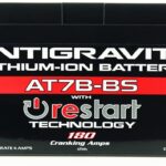 Antigravity Batteries AT7B-BS RS Lithium Ion Battery w/BMS and Re-Start Technology - Fits All Ducati Panigale Models - Replaces YT7B-BS, YT9B-BS