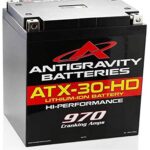 Antigravity Batteries ATX30-HD Heavy Duty Lithium Ion Battery with Dual Polarity and Battery Management System (BMS) - 970 CCA 7.81 Pounds 48Ah - AG-ATX30-HD