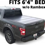 LEER HF650M | Fits 2009-2018 Ram and 2019+ Ram Classic with 6.4 FT Bed w/o Rambox | Hard, Quad-Folding, Low Profile Tonneau Cover | SKU 650137