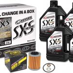Maxima 90-469013-CA Quick Change SxS Synthetic 5W-40 Can-Am Engine Oil Change Kit